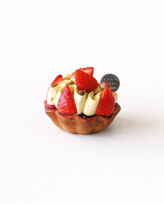 Strawberry Pistachio Tart