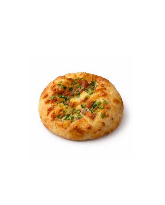 Spring onion Smoke duck Focaccia